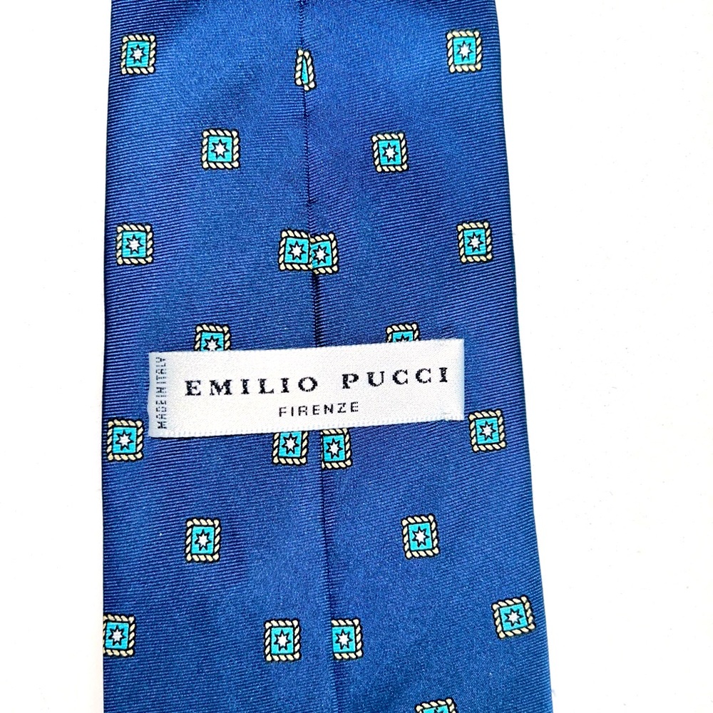 Emilio Pucci 100% silk tie